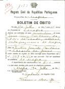 Boletim de Óbito 1073
João Luís Cordeiro
Coval 196