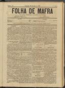 Folha de Mafra: Periódico noticioso, literário e agrícola, Ano 1, n.º 42