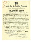 Boletim de Óbito 783
Jesuína Gabriel Ferreira
Coval 578