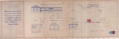 OP Miguel Judicibus Ferreira - Campo da Feira / Malveira - Construção de casa para caseiro e muro de vedação - Licença de construção nº 565/1943.