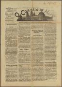 O Correio de Mafra: Jornal semanal, noticioso e agrícola, defensor dos interesses da Comarca de Mafra, Ano 7, n.º 286