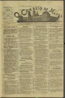 O Correio de Mafra: Jornal semanal, noticioso e agrícola, defensor dos interesses da Comarca de Mafra, Ano 7, n.º 299