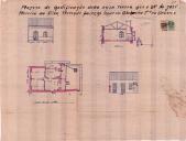 OP José Pereira da Silva - Aboboreira / Azueira - Demolir e construir casas - Licença de construção nº. 170/1938.
