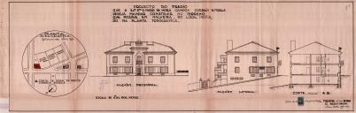 OP Maria da Hora Correia Estrela - Malveira - Construção de prédio de habitação e comércio - Licença de construção nº 969/1948 - licença de utilização nº 1034/1949, 16 de Novembro