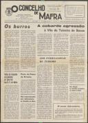 O Concelho de Mafra: Jornal Regionalista, Ano 32, n.º  741