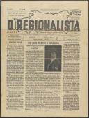 O Regionalista: Semanário Ilustrado, Ano 5, n.º 231