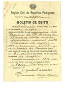 Boletim de Óbito 436
Francisco Leitão Franco
Coval 197