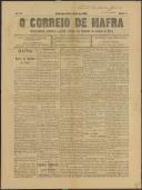 O Correio de Mafra: Jornal semanal, noticioso e agrícola, defensor dos interesses da Comarca de Mafra, Ano 2, n.º 23