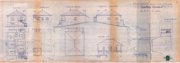 OP David Ribeiro D'Almeida - Queimadas / Malveira - Construção de uma moradia - Licença de construção nº. 262/1958 - Licença de utilização nº. 1125/1958.