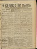 O Correio de Mafra: Jornal semanal, noticioso e agrícola, defensor dos interesses da Comarca de Mafra, Ano 3, n.º 68