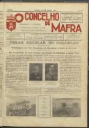 O Concelho de Mafra: Semanário ilustrado. Órgão da União Nacional, Ano 2, n.º 82