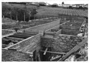 Fotografia da construção do Hospital da Irmandade de Nossa Senhora das Dores - Mafra