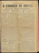 O Correio de Mafra: Jornal semanal, noticioso e agrícola, defensor dos interesses da Comarca de Mafra, Ano 3, n.º 65