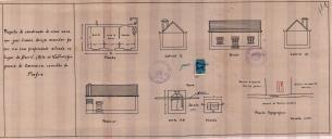 OP José Inácio - Valbom / Carvoeira - Construir prédio de habitação - Licença de construção nº 217/1945 - Licença de utilização nº 2084/1963.