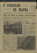 O Concelho de Mafra: Jornal Regionalista, Ano 25, n.º  631