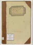 Este livro há-de servir para se lançar toda a correspondência recebida pela Câmara Municipal. Azueira, 12 de Janeiro de 1850. O presidente da Câmara, [Carneiro]. 