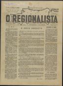 O Regionalista: Semanário Ilustrado, Ano 6, n.º 269