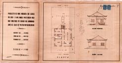 OP Georgina Lobo e Silva Soares - Bairro das Andorinhas, na Ericeira - Construir uma casa de habitação com 74m2 - Licença de construção nº. 955/1948 - Licença de utilização nº. 138/1950