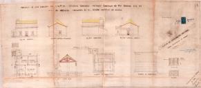 OP Benjamim Fernandes - Pucariça / Santo Isidoro - Construir uma casa de habitação - Licença de construção nº. 324/1955 - Licença de utilização nº. 1910/1959.