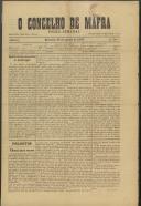 O Concelho de Mafra: Folha Semanal, Ano 1, n.º 25