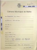 OP 5703/1970 Agostinho de Sousa - Ribamar Santo Isidoro -construção de uma moradia - licença de construção nº 177/1971 - licença de utilização nº 272/1971