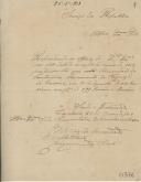 Ofício do escriturário da Irmandade do Santíssimo Sacramento da Carvoeira, Joaquim da Costa, que assina pelo juiz, para o administrador do Concelho de Mafra, a informar que a referida Irmandade possuía em 31 de Dezembro de 1912 um total de 198 irmãos e irmãs. 