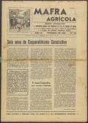 Mafra Agrícola: Boletim informativo da Cooperativa Agrícola dos Produtores de Leite do Concelho de Mafra, Ano 3, n.º 26