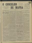 O Concelho de Mafra: Jornal Regionalista, Ano 29, n.º  682