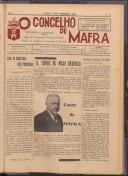 O Concelho de Mafra: Semanário ilustrado. Órgão de Propaganda e Defesa do Concelho, Ano 1, n.º 50