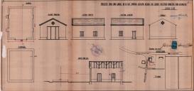 OP José Domingos Verissimo Valadas - Barras / Azueira - Construção de uma garagem - licença de construção nº. 8/1950, de 04 de Janeiro