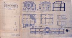 OP Eduardo Gonçalves Saldanha - Malveira - Construir casa de habitação e abrir um poço - Licença de construção nº 153/1943, 155/1943 - licença de utilização nº 66/1944