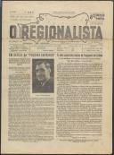 O Regionalista: Semanário Ilustrado, Ano 6, n.º 237