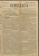 Democracia: Semanário republicano de Mafra, Ano 3, n.º 128