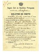 Boletim de Óbito 594
Maria Luísa Batalha
Coval 1