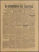 O Correio de Mafra: Jornal semanal, noticioso e agrícola, defensor dos interesses da Comarca de Mafra, Ano 6, n.º 245