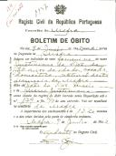 Boletim de Óbito 1157
Justiniana da Silva
Coval 174