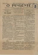 O Pingente: Órgão oficial da chuchadeira nos Concelhos de Má...fra, Carapinheira e Cacilhas, número único
