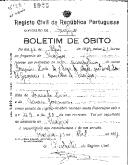 Boletim de Óbito 1926
Joaquim Luís
Coval 39