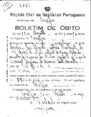 Boletim de Óbito 1947
Serafim José Duarte
Coval 431