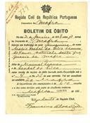 Boletim de Óbito 729
Maria Isabel da Silva Franco
Coval 64