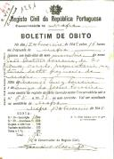 Boletim de Óbito 1281
João Batista Ferreira
Coval 409