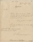 Ofício do presidente da Junta de Paróquia de Ericeira, António Maria dos Santos Portugal, para o administrador do Concelho de Mafra, a informar do envio da cópia do inventário da mesma Junta, revisto em 2 de Março de 1899. 