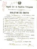 Boletim de Óbito 1129
Guilhermina Rosa
Coval 157