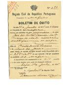 Boletim de Óbito 483
José dos Santos Franco
Coval 412