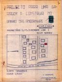 OP Georgina Lobo e Silva Soares - Bairro ao Sul do Bairro das Andorinhas, na Ericeira - Construir garagem com 25 m2 - Licença de construção nº 486/1959.