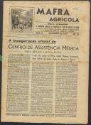 Mafra Agrícola: Boletim informativo da Cooperativa Agrícola dos Produtores de Leite do Concelho de Mafra, Ano 2, n.º 21