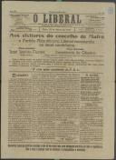 O Liberal: Semanário do Partido Republicano Liberal, Ano 3, n.º 96