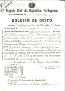 Boletim de Óbito 1351
Justiniana da Conceição Caneira
Coval 461