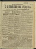 O Correio de Mafra: Jornal semanal, noticioso e agrícola, defensor dos interesses da Comarca de Mafra, Ano 6, n.º 250