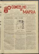 O Concelho de Mafra: Semanário ilustrado. Órgão da União Nacional, Ano 2, n.º 86